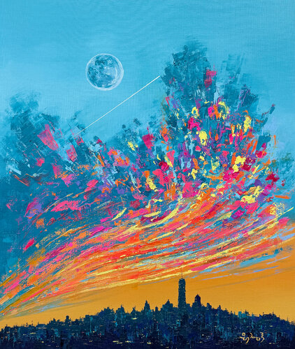 Sunset Euphoria 13 von jeongrock Heo, Malerei kaufen auf Singulart