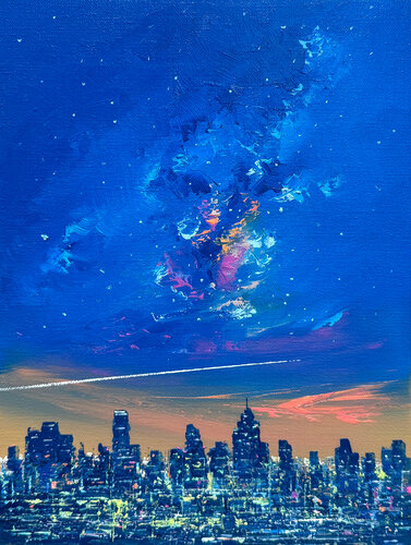 Beyond Sky 06 by jeongrock Heo, Painting for Sale on Singulart