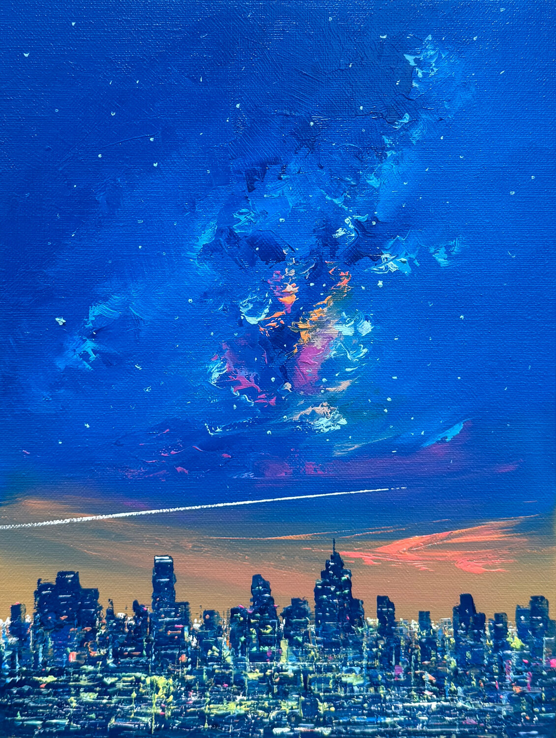 Beyond Sky 06 jeongrock Heo Original painting for sale