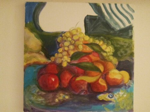 Fruttiera2 van Monica Cecchini, Schilderij te koop op Singulart