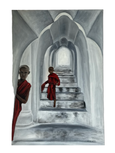 Steps Toward the Light de Alla Ditla, Pintura a la venta en Singulart