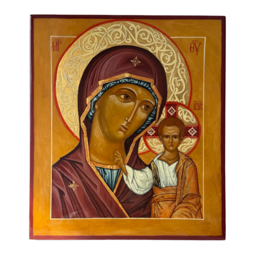 The Kazan Mother of God Icon de Alla Ditla, Pintura a la venta en Singulart