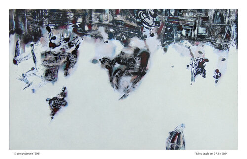 S-composizione de Rocco Iannelli, Pintura a la venta en Singulart