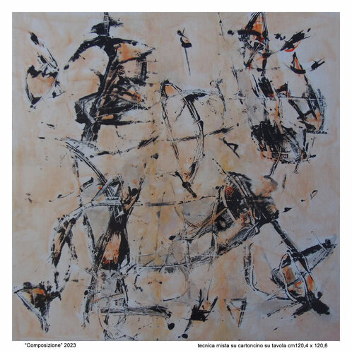 Composizione de Rocco Iannelli, Pintura a la venta en Singulart