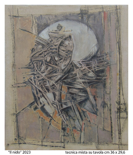 Il nido de Rocco Iannelli, Pintura a la venta en Singulart