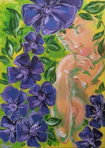 Veilchen de Natalya Cernov, Pintura a la venta en Singulart