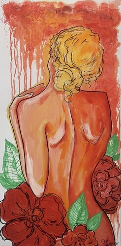 Sensuality par Natalya Cernov, Peinture en vente sur Singulart
