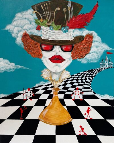 Strategy par Natalya Cernov, Peinture en vente sur Singulart