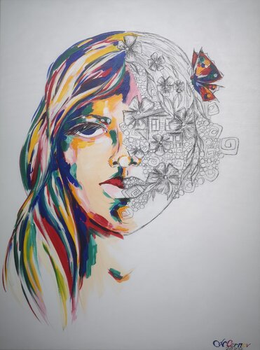 A Play of Color and Darkness von Natalya Cernov, Malerei kaufen auf Singulart
