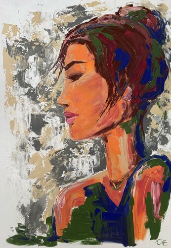 Stille Stärke di Natalya Cernov, Pittura in vendita su Singulart