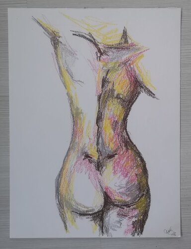 „Innere Glut“ von Natalya Cernov, Zeichnungen kaufen auf Singulart