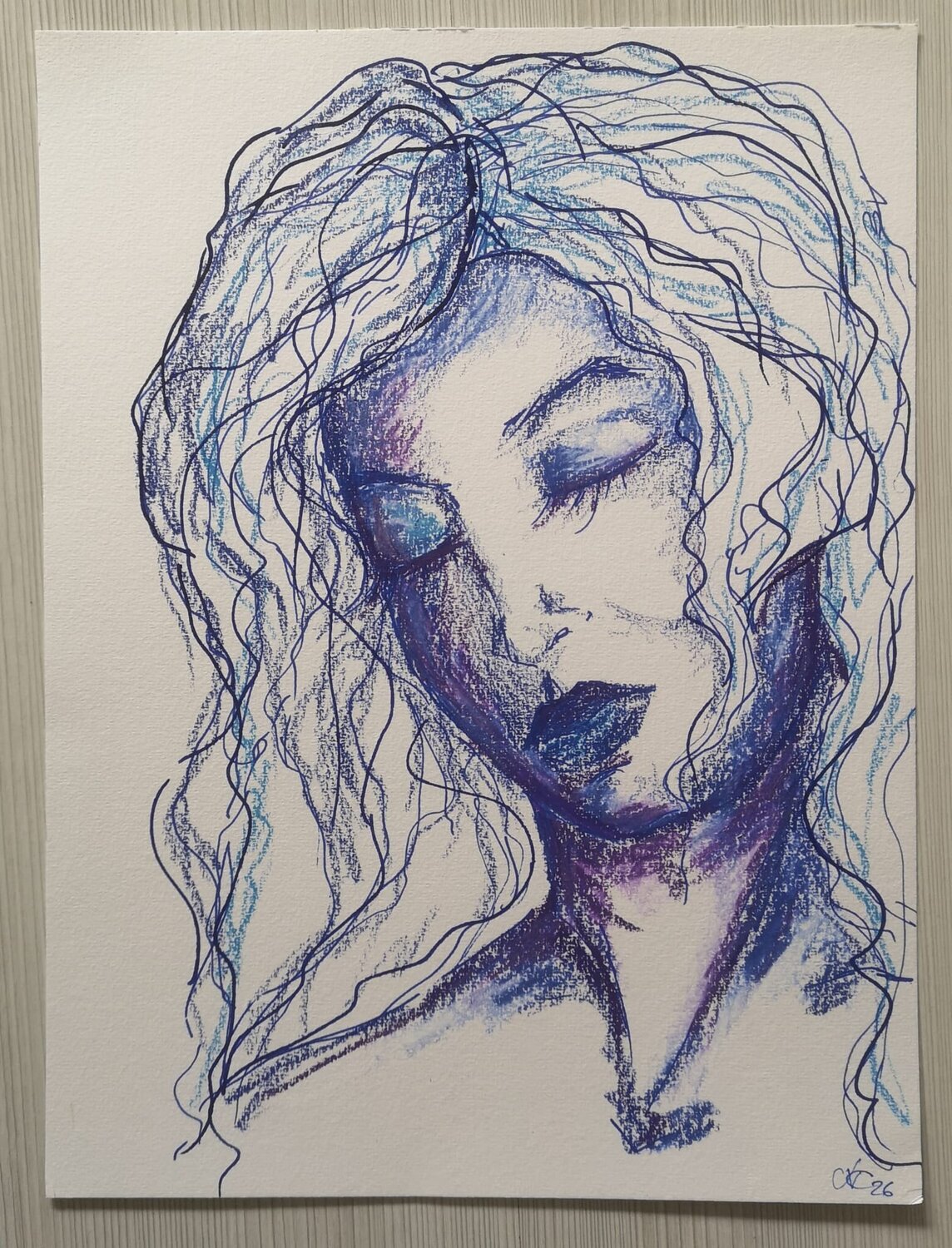 „Stille in Blau“ Natalya Cernov