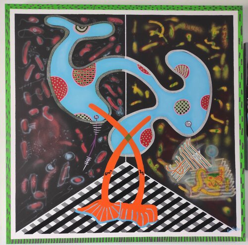 Cerebral 2 di IVAN LOPEZ PORCIA, Pittura in vendita su Singulart