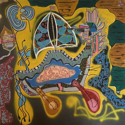 REMANDO par IVAN LOPEZ PORCIA, Peinture en vente sur Singulart