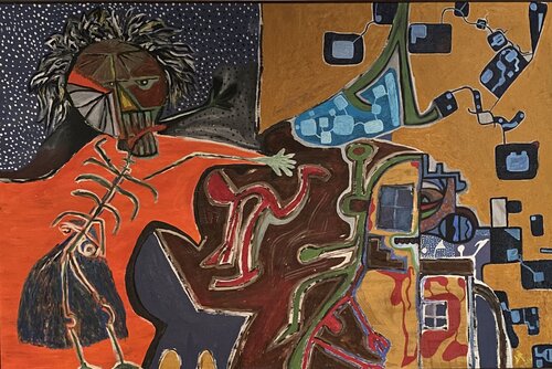Caída al abismo di IVAN LOPEZ PORCIA, Pittura in vendita su Singulart