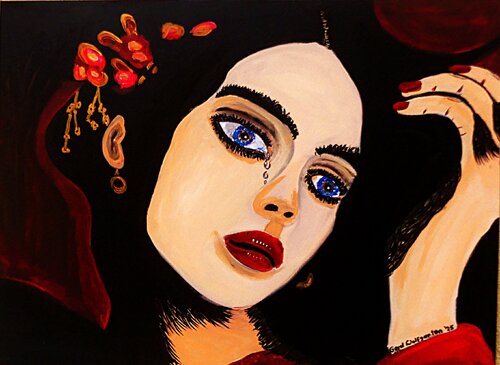 Traurige Gewissheit di Hans-Gerd Wolfgarten, Pittura in vendita su Singulart