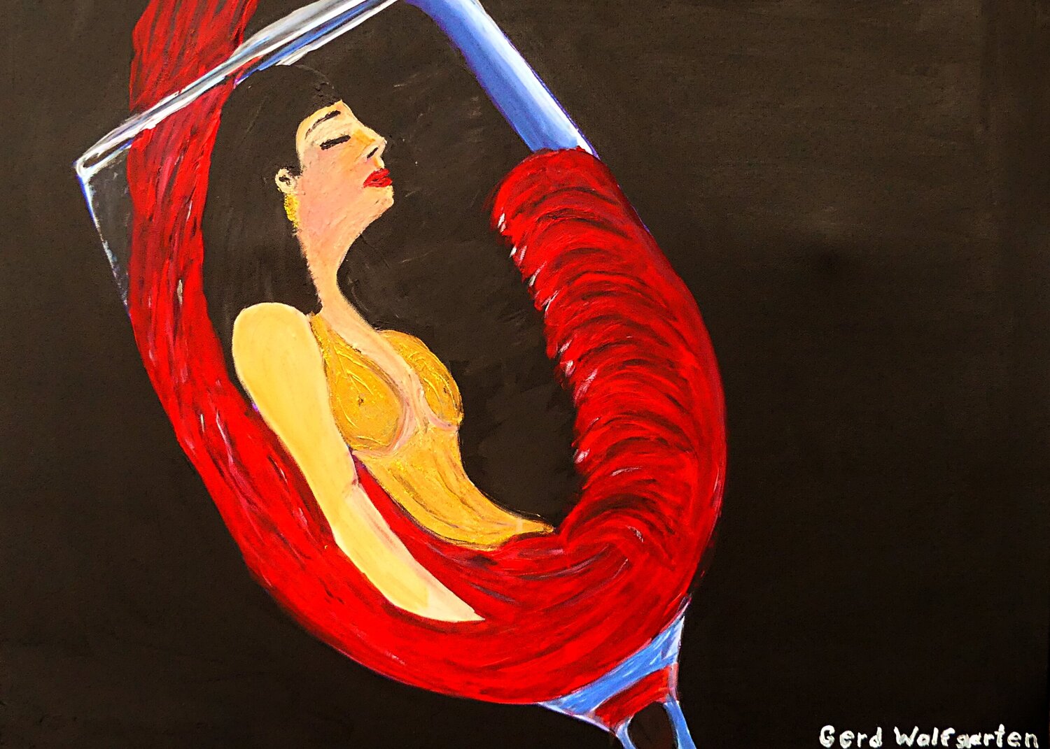 Lady in Red Hans-Gerd Wolfgarten