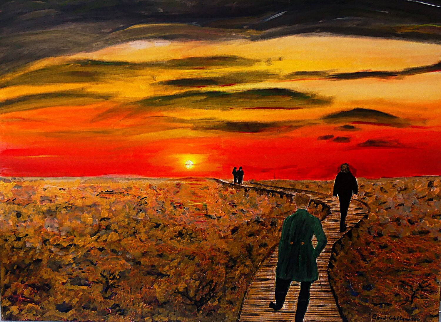 Der Sonne entgegen Hans-Gerd Wolfgarten