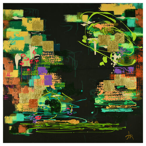 Metropoli di Fulvia Steardo Fermi, Pittura in vendita su Singulart