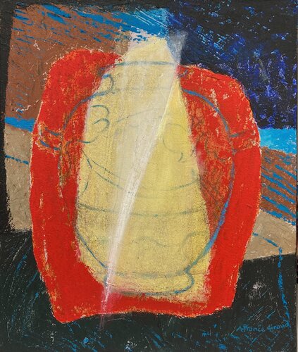 POTERIE von Annie-France Giroud, Malerei kaufen auf Singulart