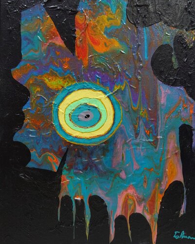 The eye von Ana Maria Guta, Malerei kaufen auf Singulart