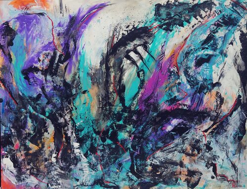 Patterns by Ana Maria Guta, 油畫 for Sale on Singulart