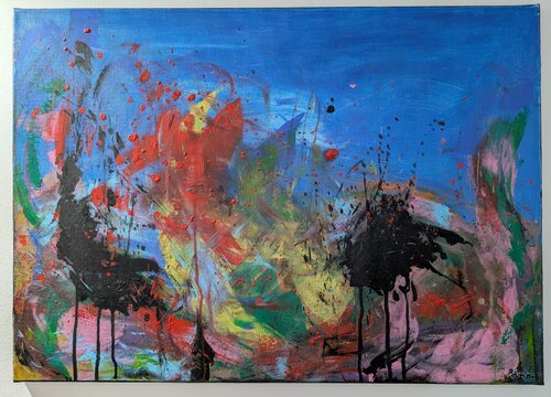 Broken wings van Ana Maria Guta, Schilderij te koop op Singulart