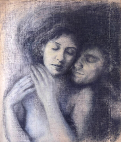 Die Liebenden de Kathrin Hufen, Dibujo a la venta en Singulart