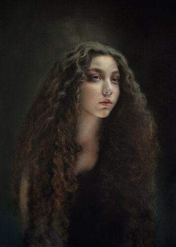 Daughter of the earth de Kathrin Hufen, Dibujo a la venta en Singulart