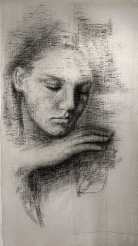 Delphi de Kathrin Hufen, Dibujo a la venta en Singulart