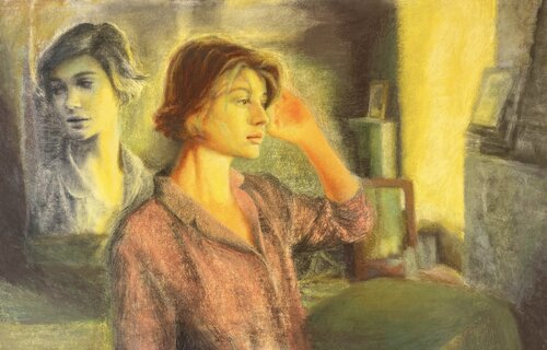 The Double Life of Veronique von Kathrin Hufen, Zeichnungen kaufen auf Singulart