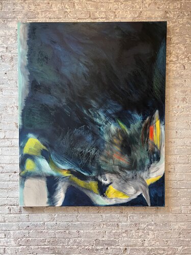 Flying the Depths by Luke Jackson, Painting for Sale on Singulart