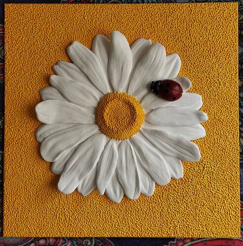 "Sunny Chamomile" von Inna Kozuharova, Malerei kaufen auf Singulart