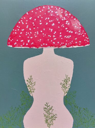 "Madam Muhomorovna" by Inna Kozuharova, Painting for Sale on Singulart