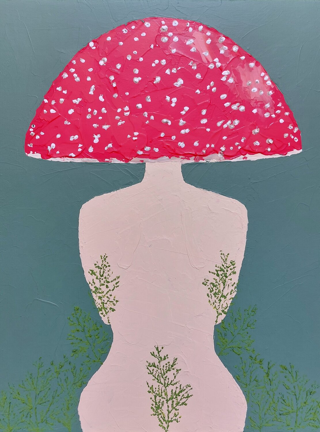 "Madam Muhomorovna" Inna Kozuharova Original painting for sale