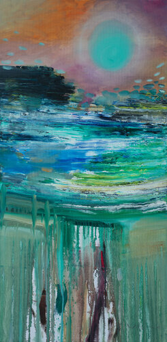 Mittsommernacht von Wieland Richter, Malerei kaufen auf Singulart