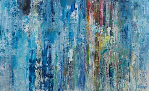 Inneres Kraftfeld di Wieland Richter, Pittura in vendita su Singulart