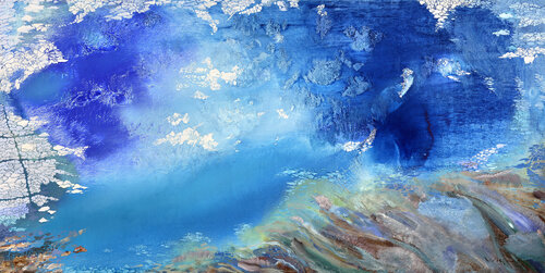 Antarktika de Wieland Richter, Pintura a la venta en Singulart