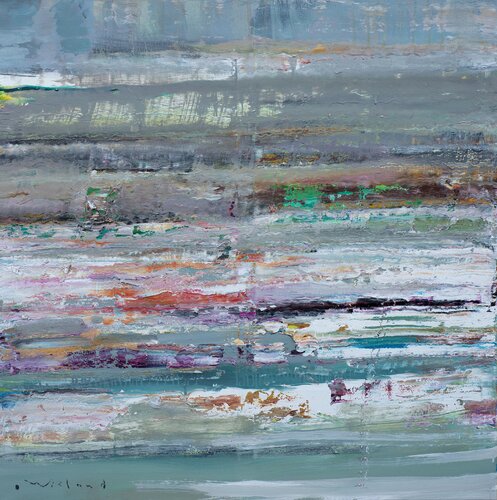 Der Nebel lichtet sich von Wieland Richter, Malerei kaufen auf Singulart