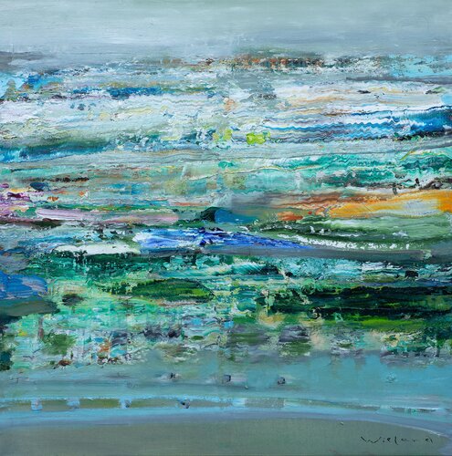 Des späten Frühlings Poesie von Wieland Richter, Malerei kaufen auf Singulart