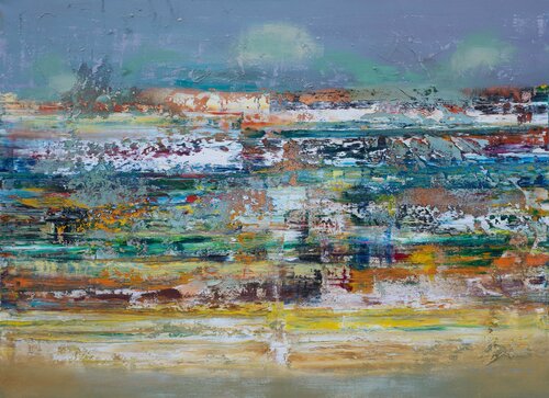 Ins Helle streben von Wieland Richter, Malerei kaufen auf Singulart