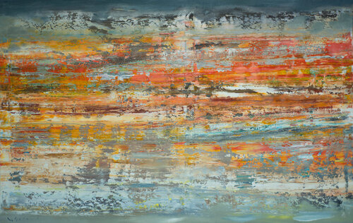 Abendrot von Wieland Richter, Malerei kaufen auf Singulart