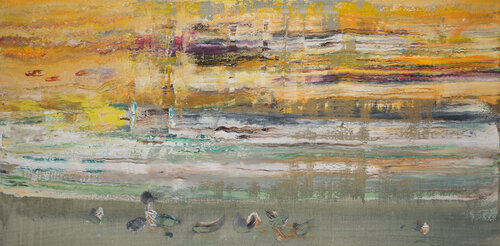 Little Sandy Desert di Wieland Richter, Pittura in vendita su Singulart