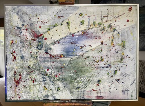 SkyPoints by Monika Weiss, Painting for Sale on Singulart