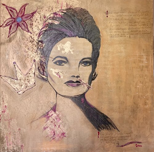 Beautiful Woman von Monika Weiss, Malerei kaufen auf Singulart