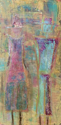 we/are by Monika Weiss, Painting for Sale on Singulart