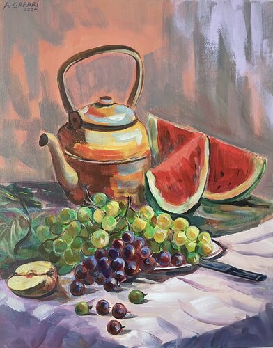 Summer love di Alban Capari, Pittura in vendita su Singulart