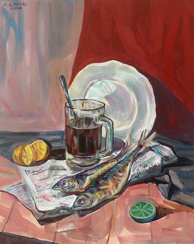 Still life di Alban Capari, Pittura in vendita su Singulart