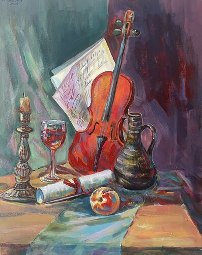 Endless night di Alban Capari, Pittura in vendita su Singulart