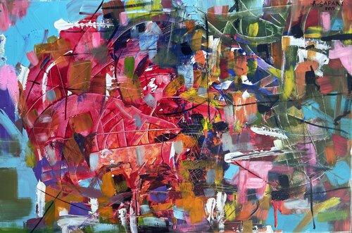 Momentum di Alban Capari, Pittura in vendita su Singulart